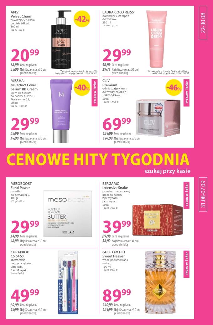 Gazetka promocyjna Hebe str. 5