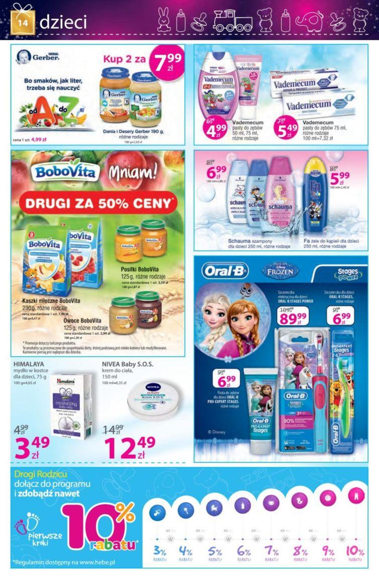 Gazetka promocyjna Hebe str. 14