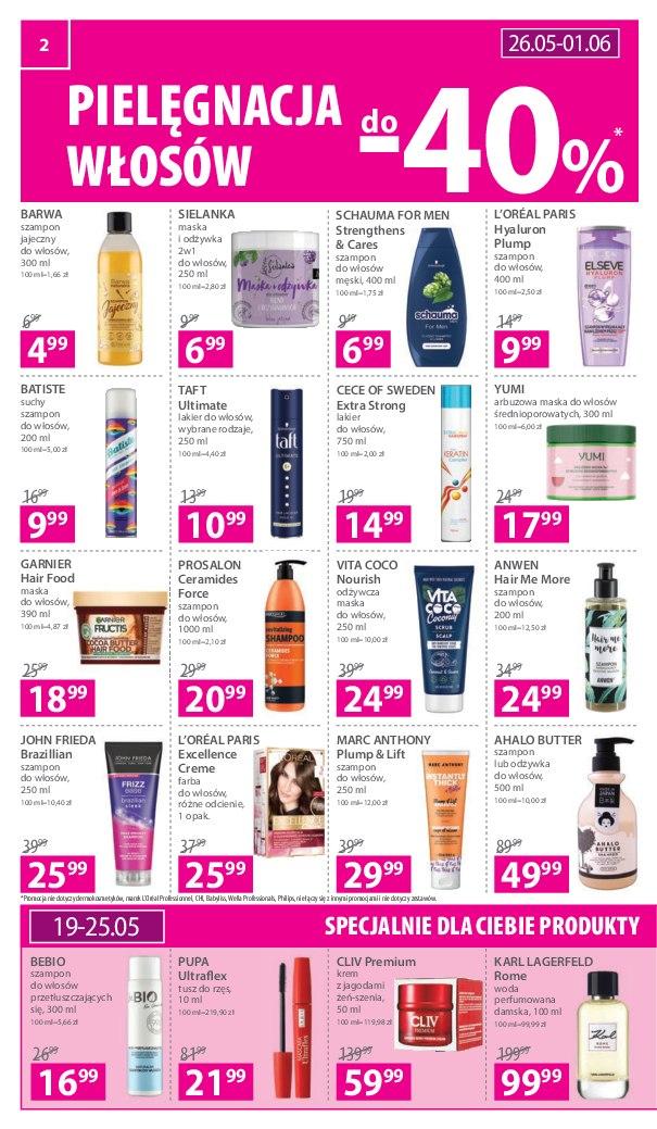 Gazetka promocyjna Hebe str. 2