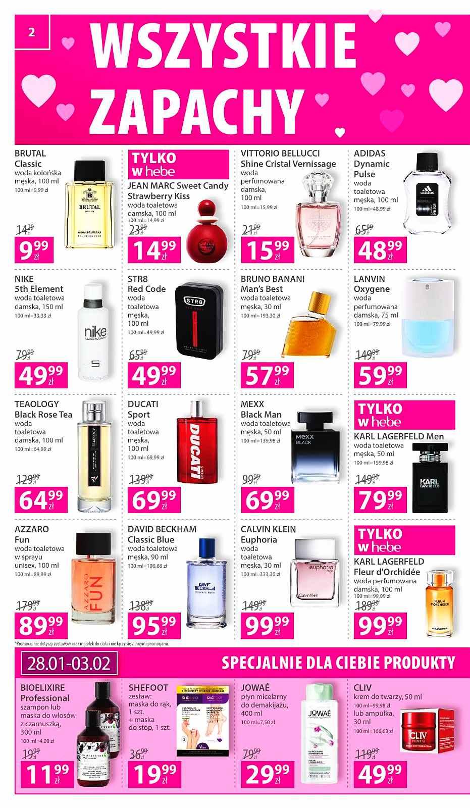 Gazetka promocyjna Hebe str. 2