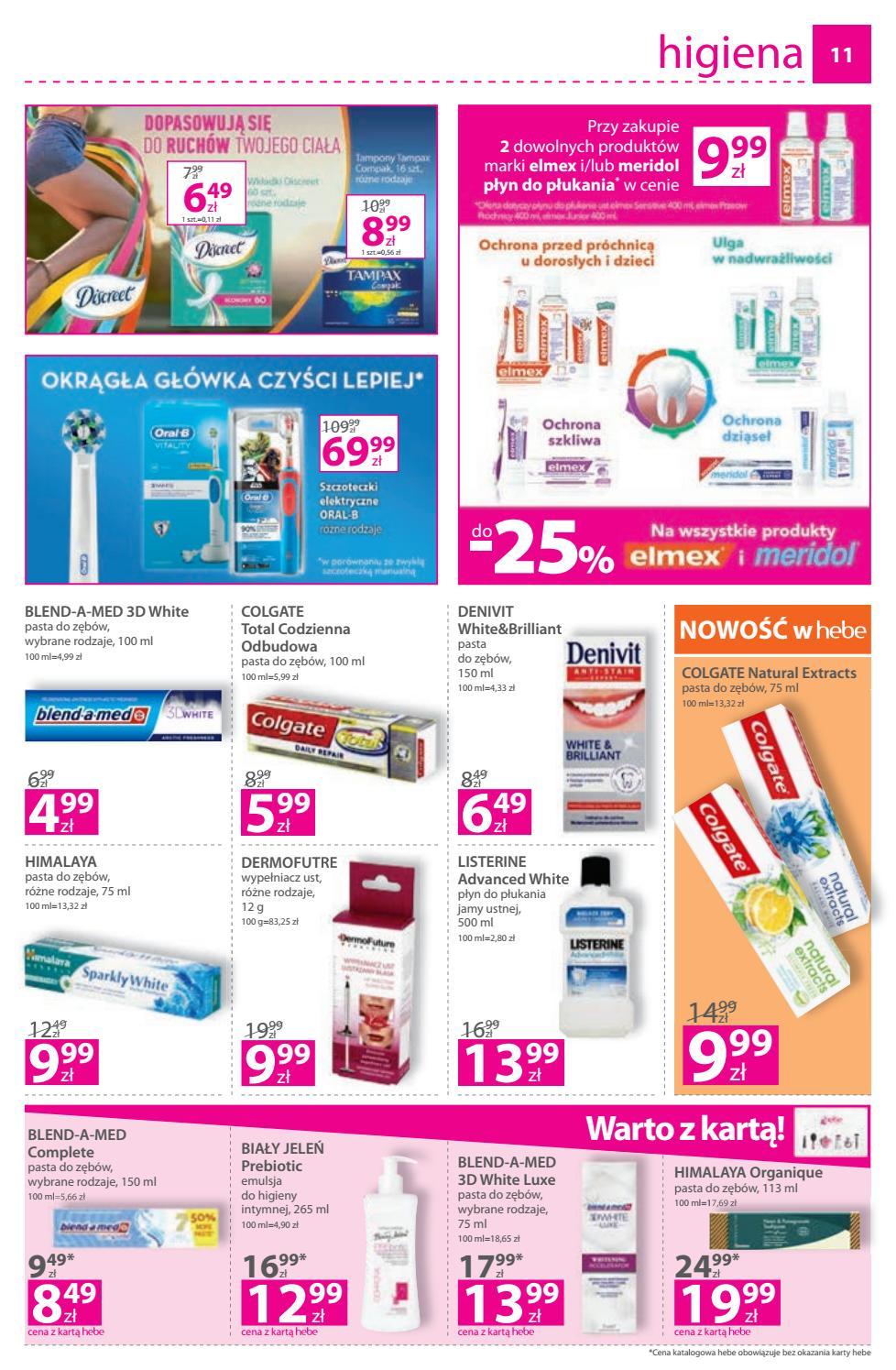 Gazetka promocyjna Hebe str. 11
