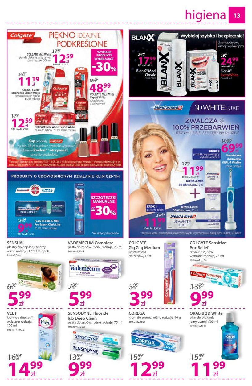 Gazetka promocyjna Hebe str. 13