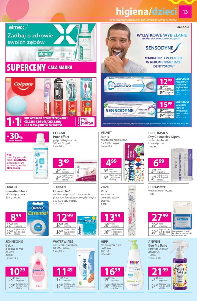 Gazetka promocyjna Hebe str. 13