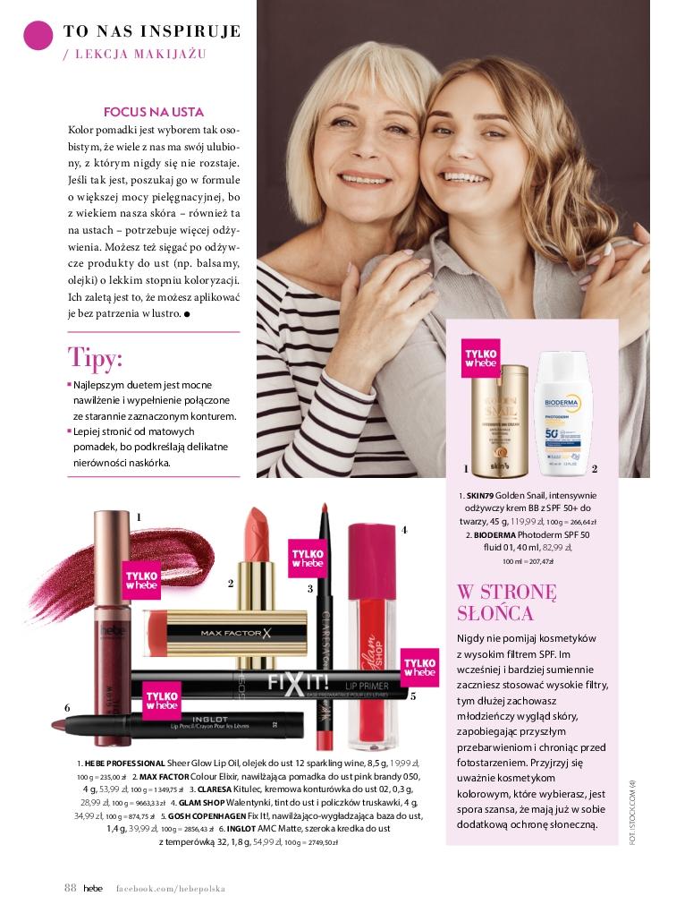 Gazetka promocyjna Hebe str. 88