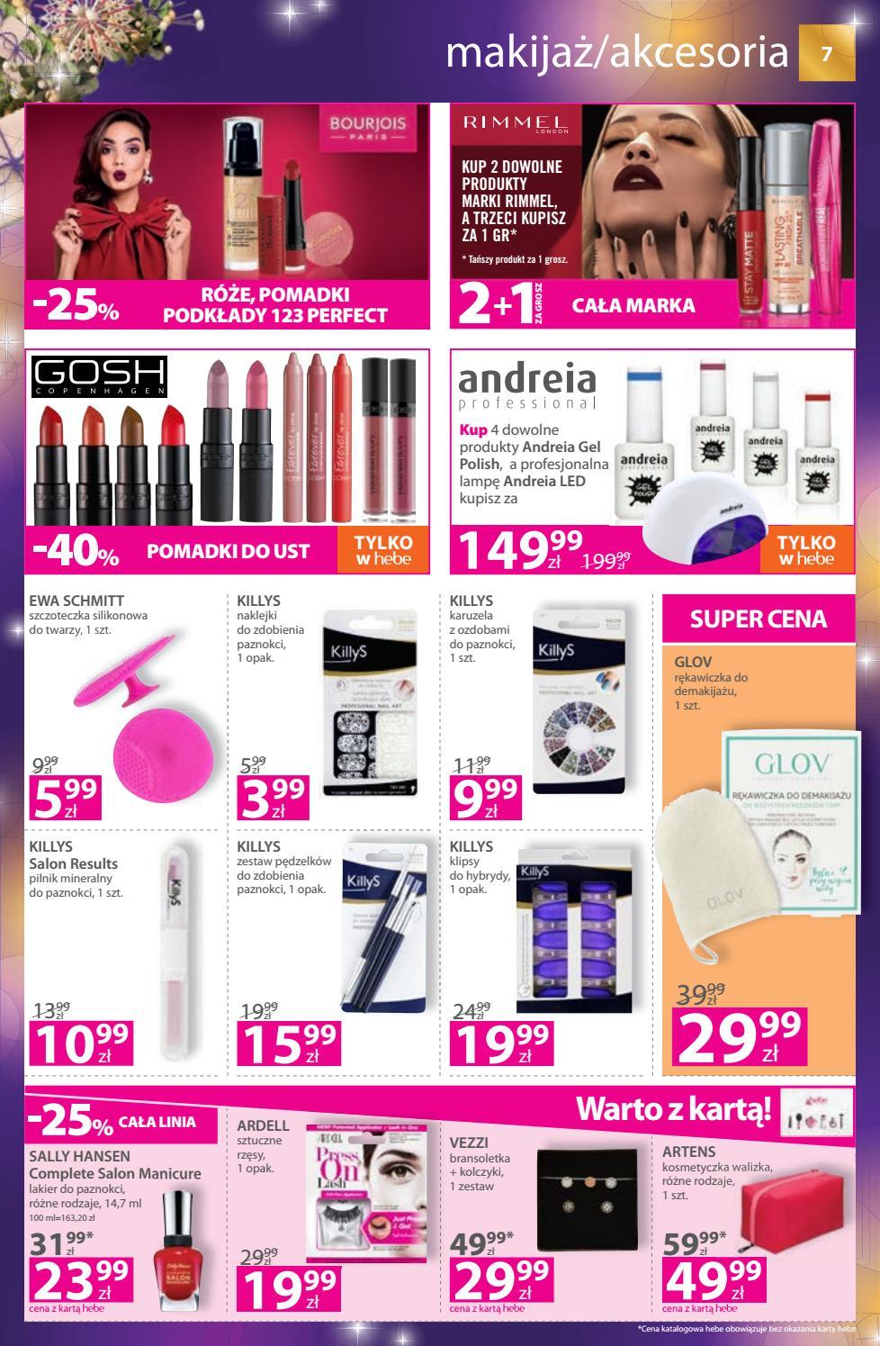 Gazetka promocyjna Hebe str. 7
