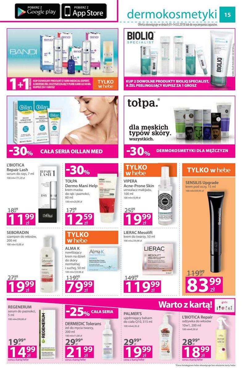 Gazetka promocyjna Hebe str. 15