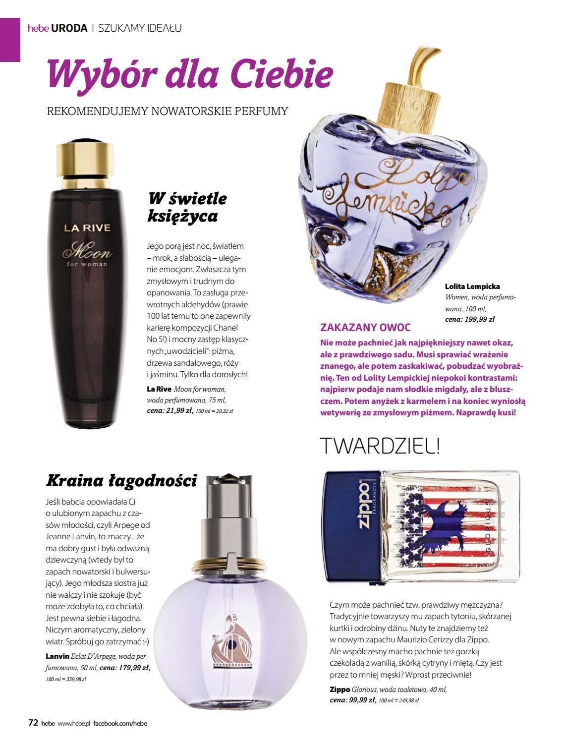 Gazetka promocyjna Hebe str. 72