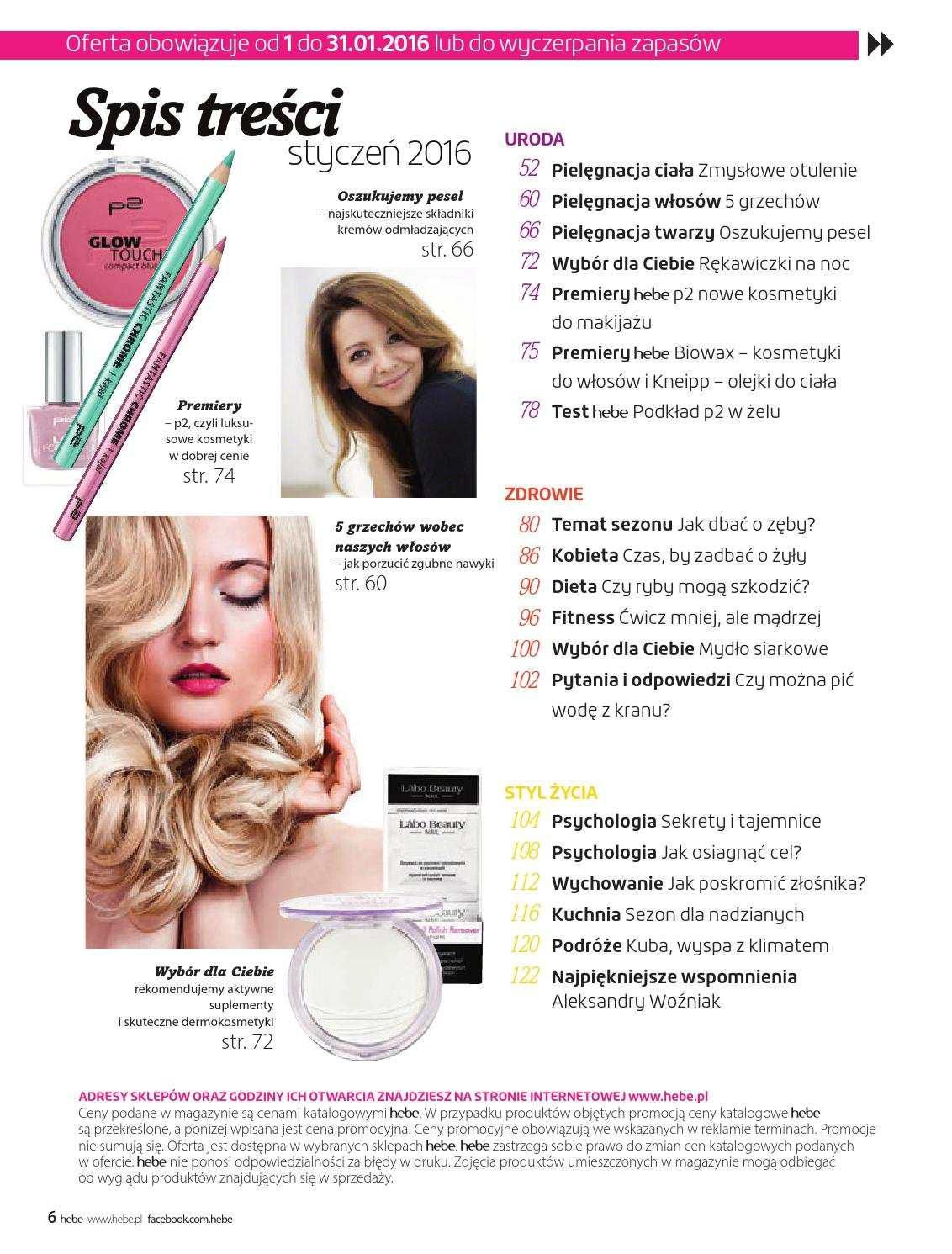 Gazetka promocyjna Hebe str. 6