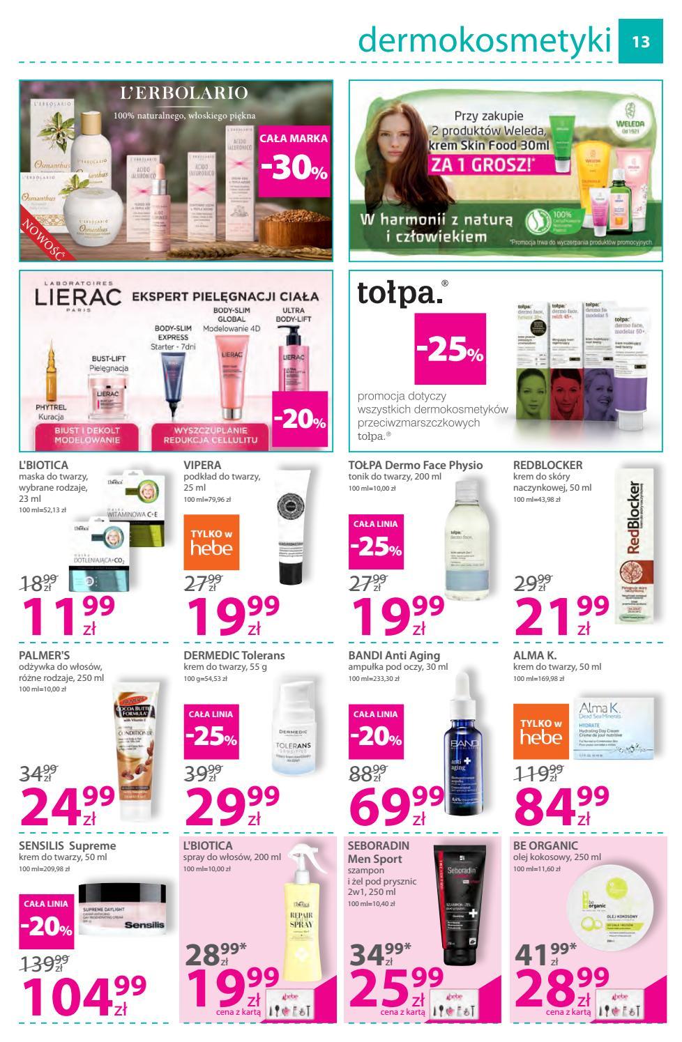 Gazetka promocyjna Hebe str. 13