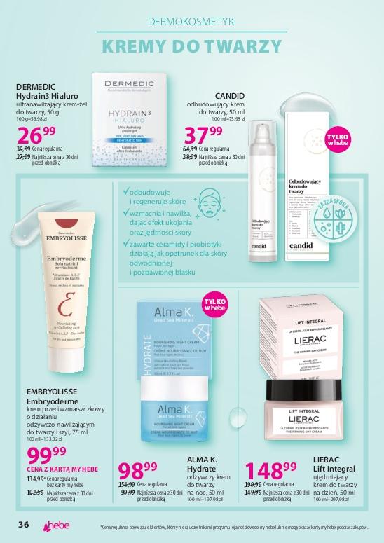 Gazetka promocyjna Hebe str. 36