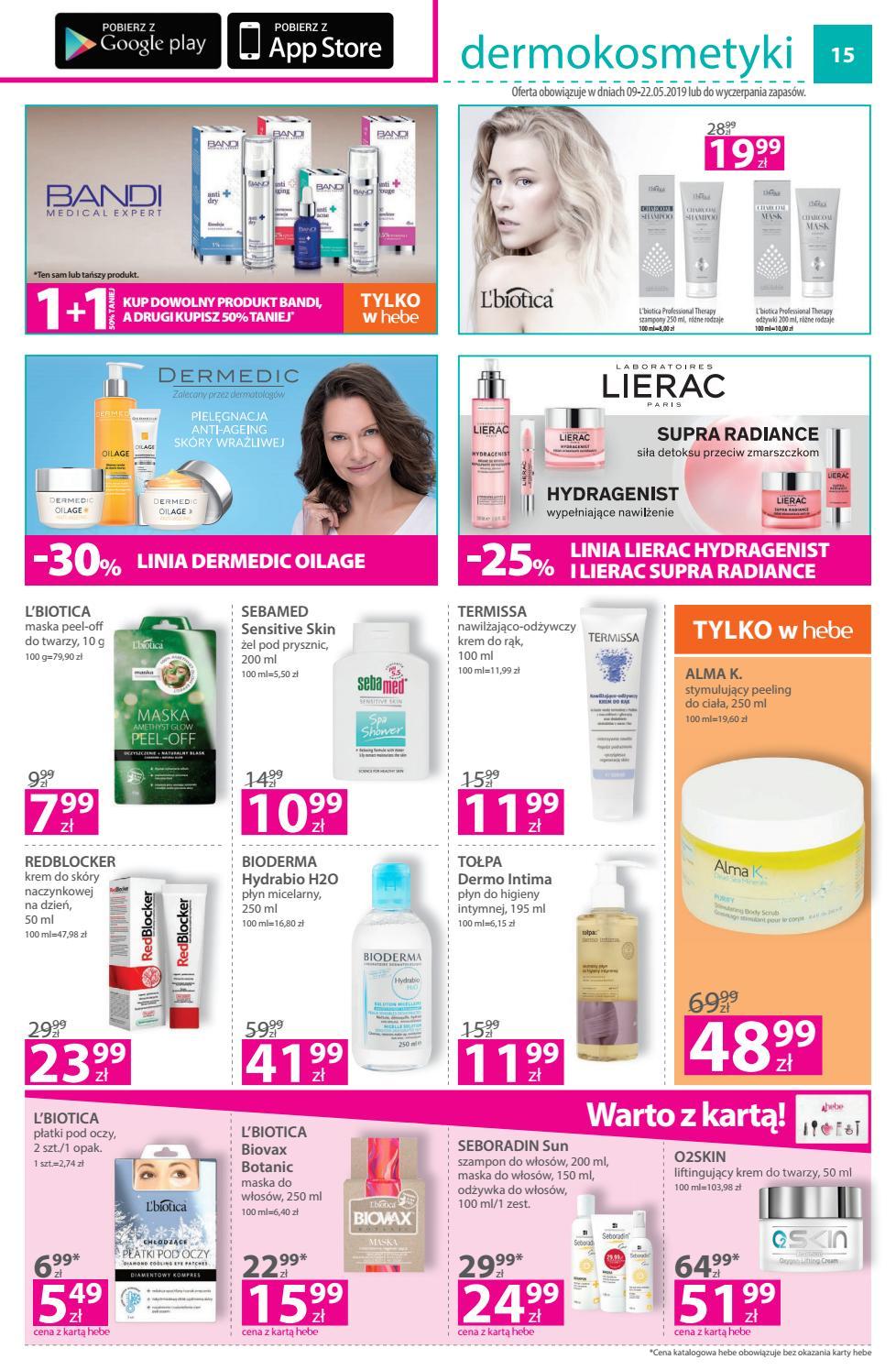 Gazetka promocyjna Hebe str. 15
