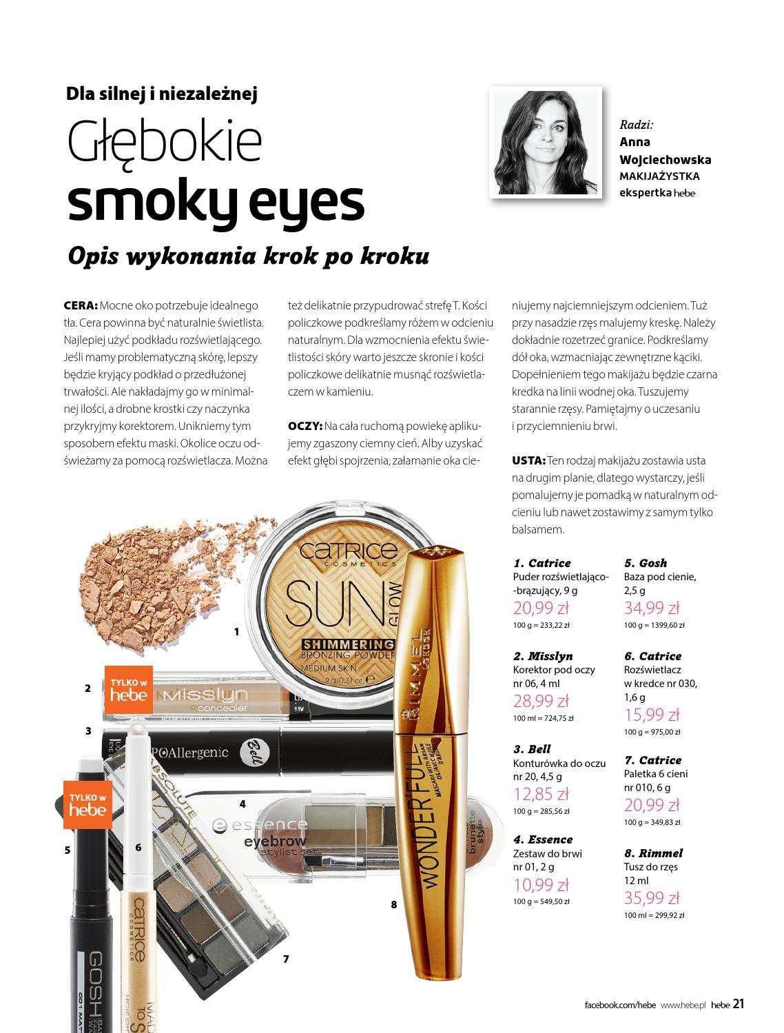 Gazetka promocyjna Hebe str. 21