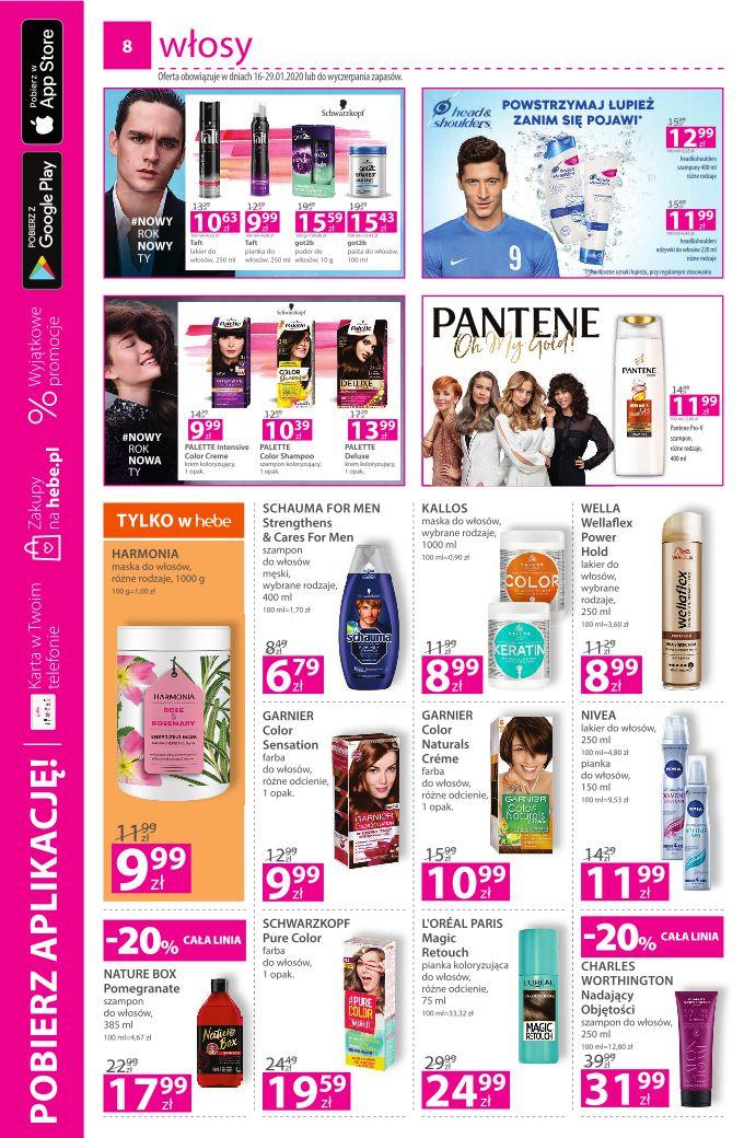 Gazetka promocyjna Hebe str. 8