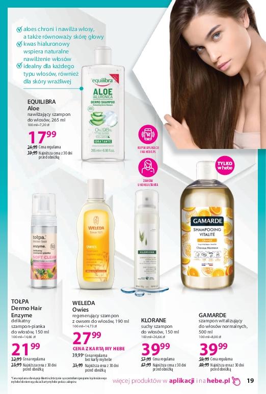 Gazetka promocyjna Hebe str. 19