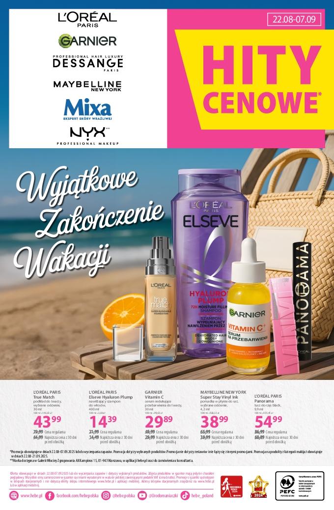 Gazetka promocyjna Hebe str. 22