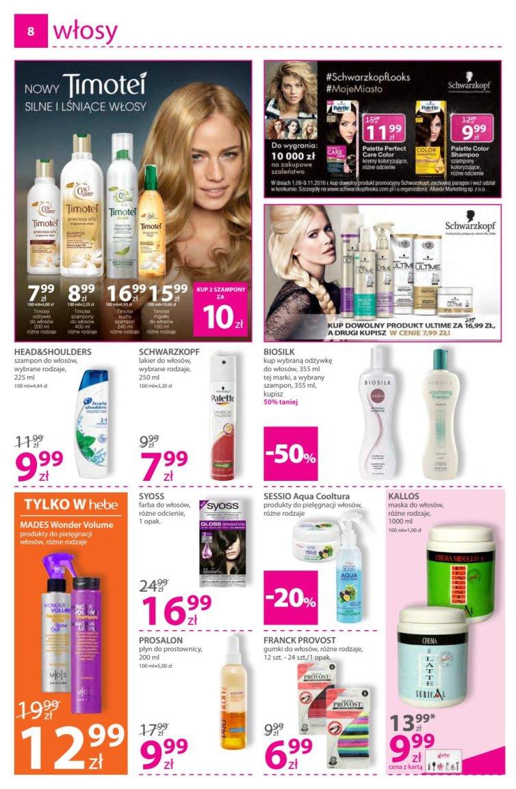 Gazetka promocyjna Hebe str. 8
