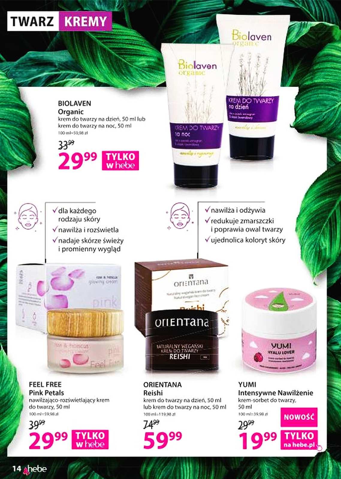 Gazetka promocyjna Hebe str. 14