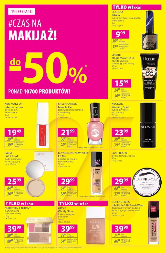 Gazetka promocyjna Hebe str. 4