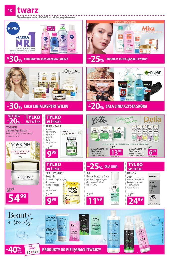 Gazetka promocyjna Hebe str. 10