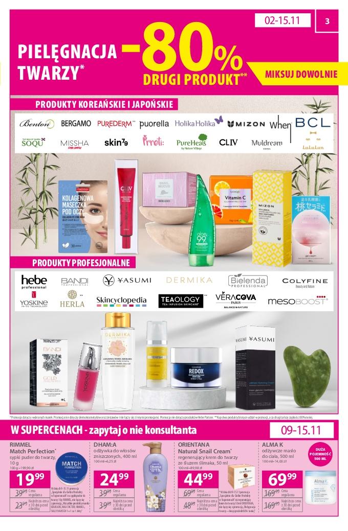 Gazetka promocyjna Hebe str. 3