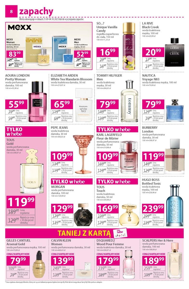 Gazetka promocyjna Hebe str. 8