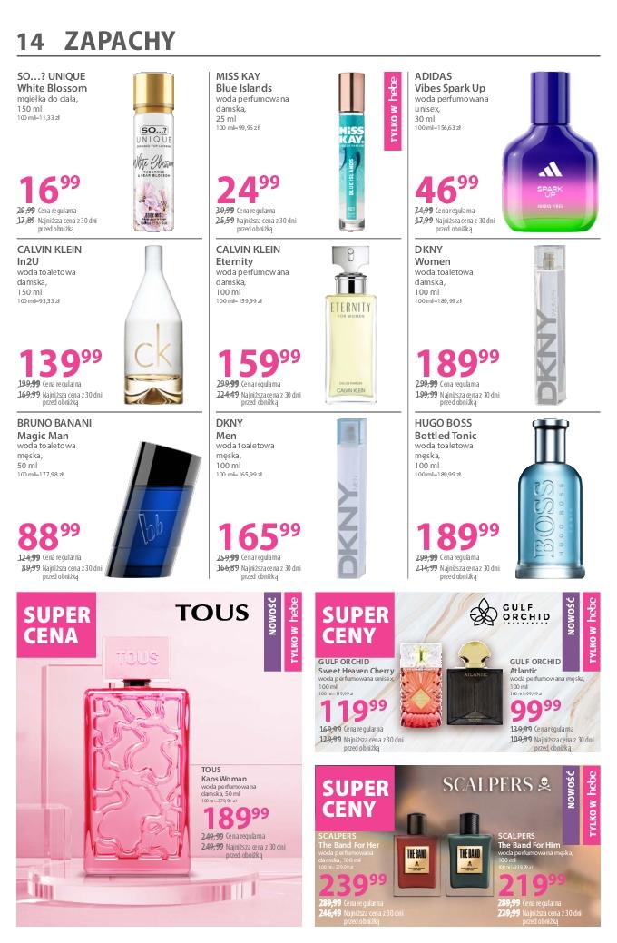 Gazetka promocyjna Hebe str. 14