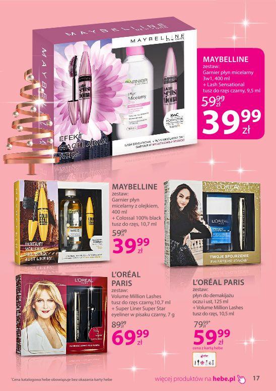 Gazetka promocyjna Hebe str. 17
