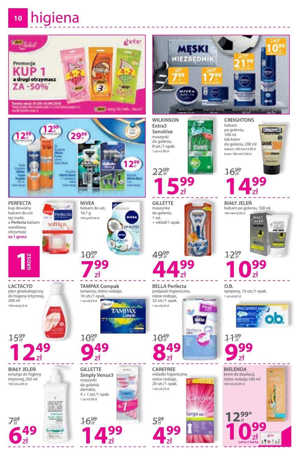 Gazetka promocyjna Hebe str. 10