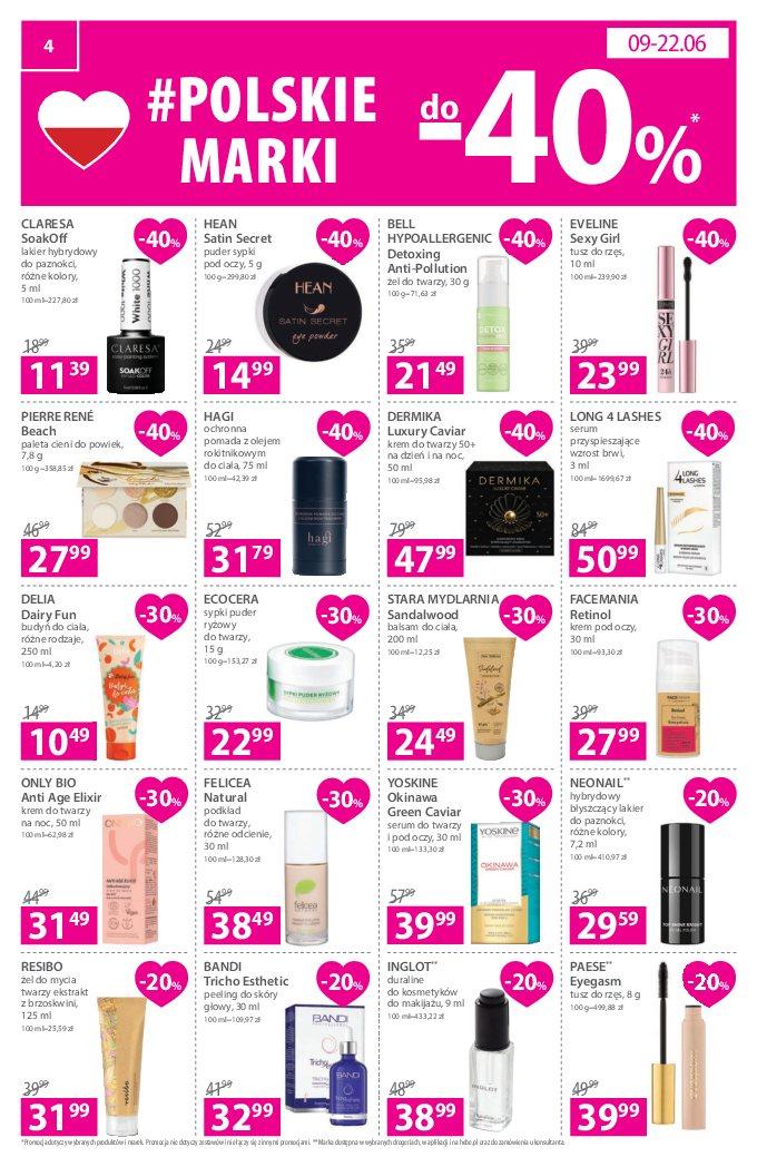 Gazetka promocyjna Hebe str. 4