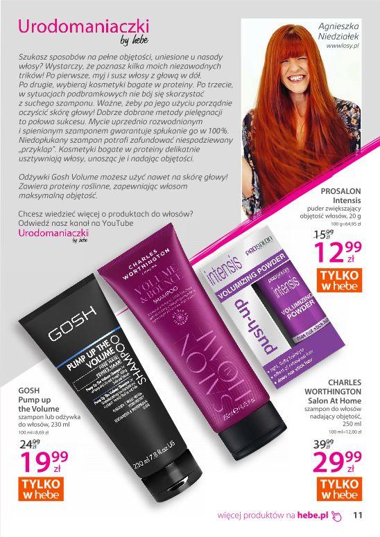 Gazetka promocyjna Hebe str. 11