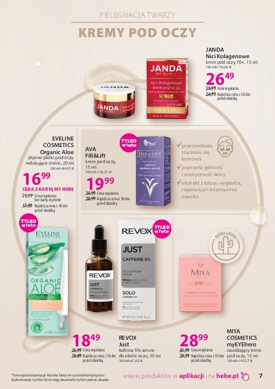 Gazetka promocyjna Hebe str. 7
