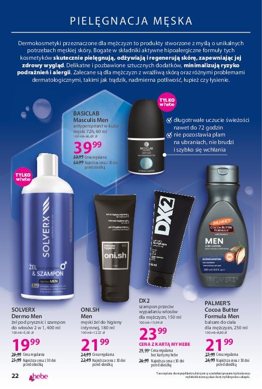 Gazetka promocyjna Hebe str. 22