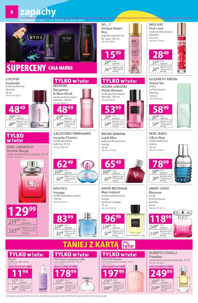 Gazetka promocyjna Hebe str. 8