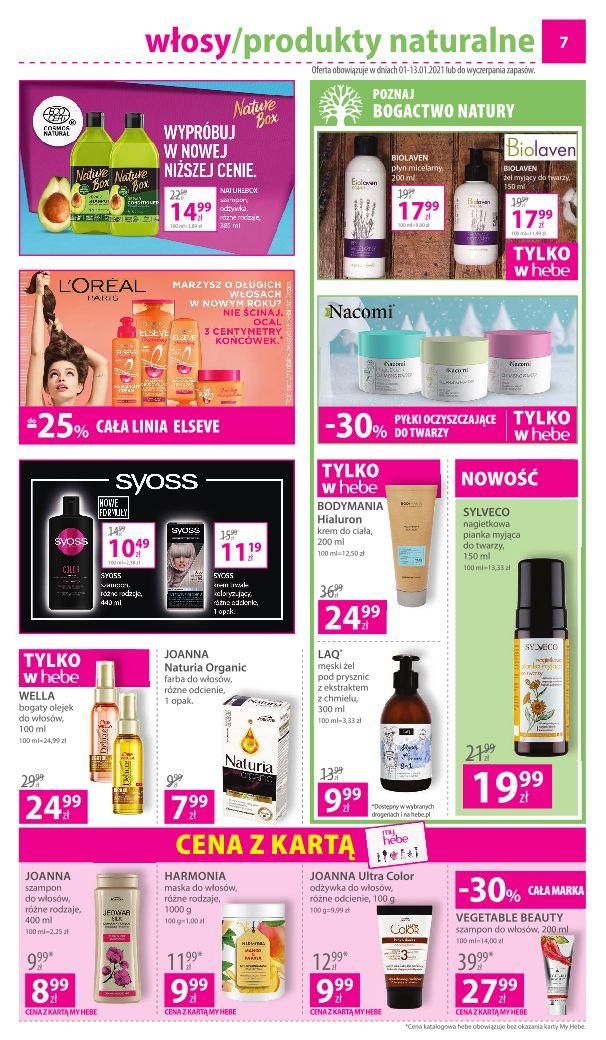 Gazetka promocyjna Hebe str. 7