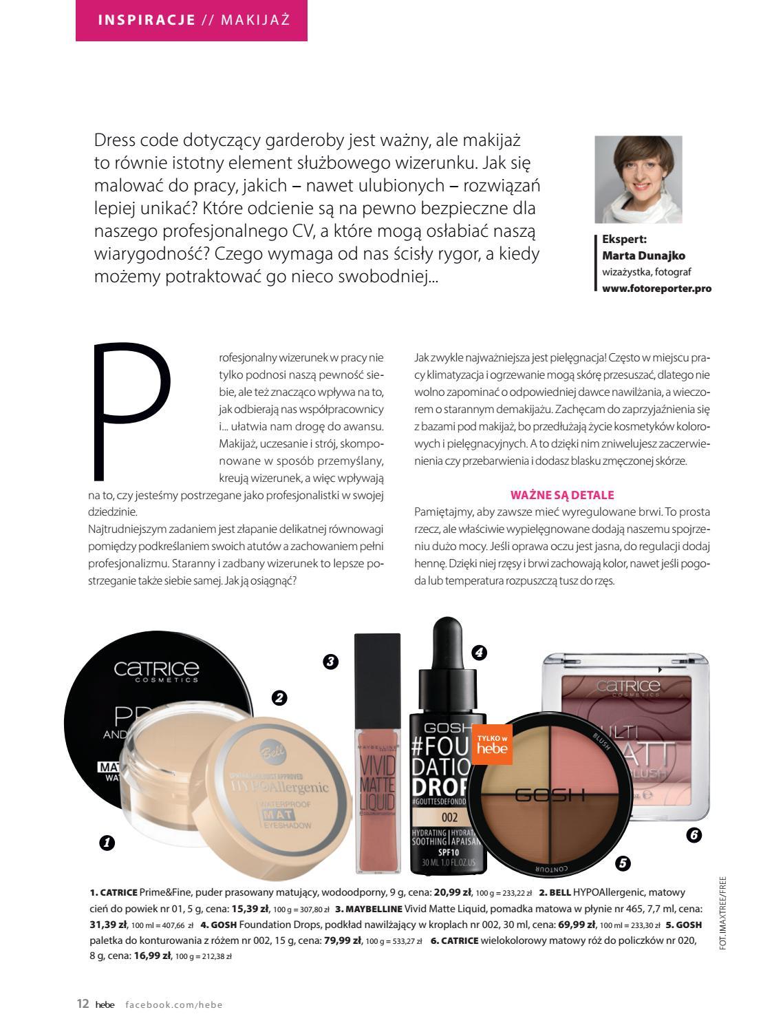 Gazetka promocyjna Hebe str. 12