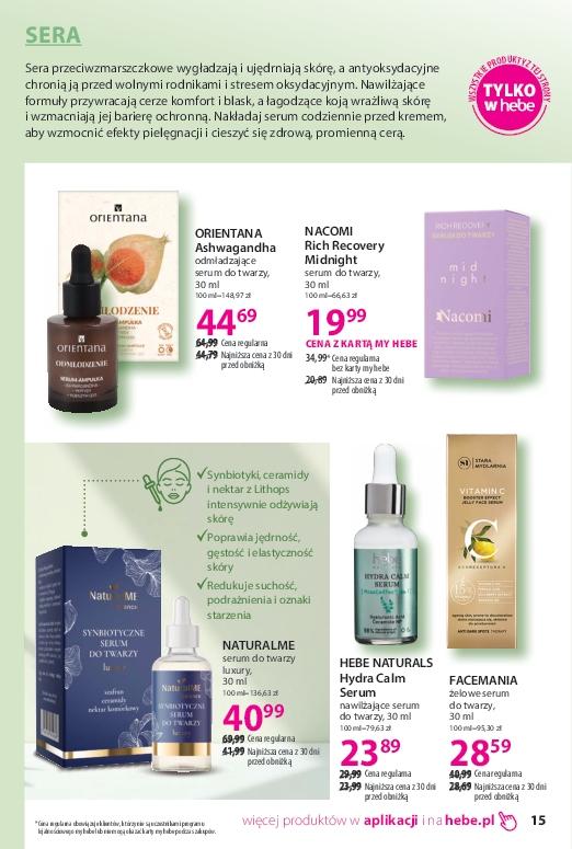 Gazetka promocyjna Hebe str. 15