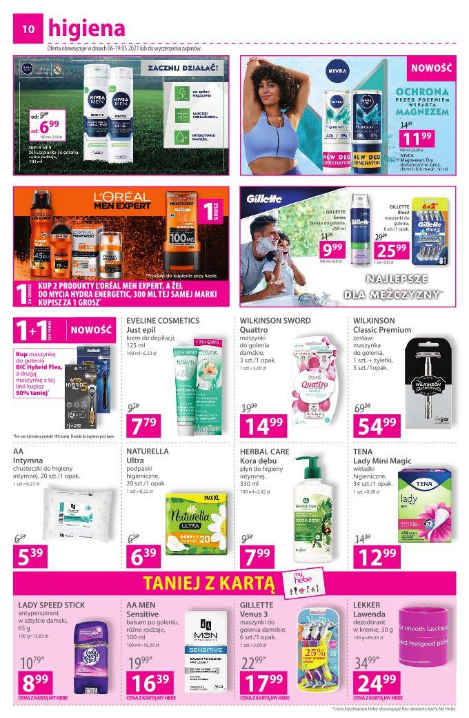 Gazetka promocyjna Hebe str. 10