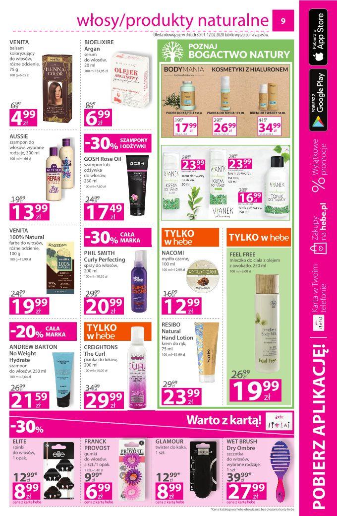 Gazetka promocyjna Hebe str. 9