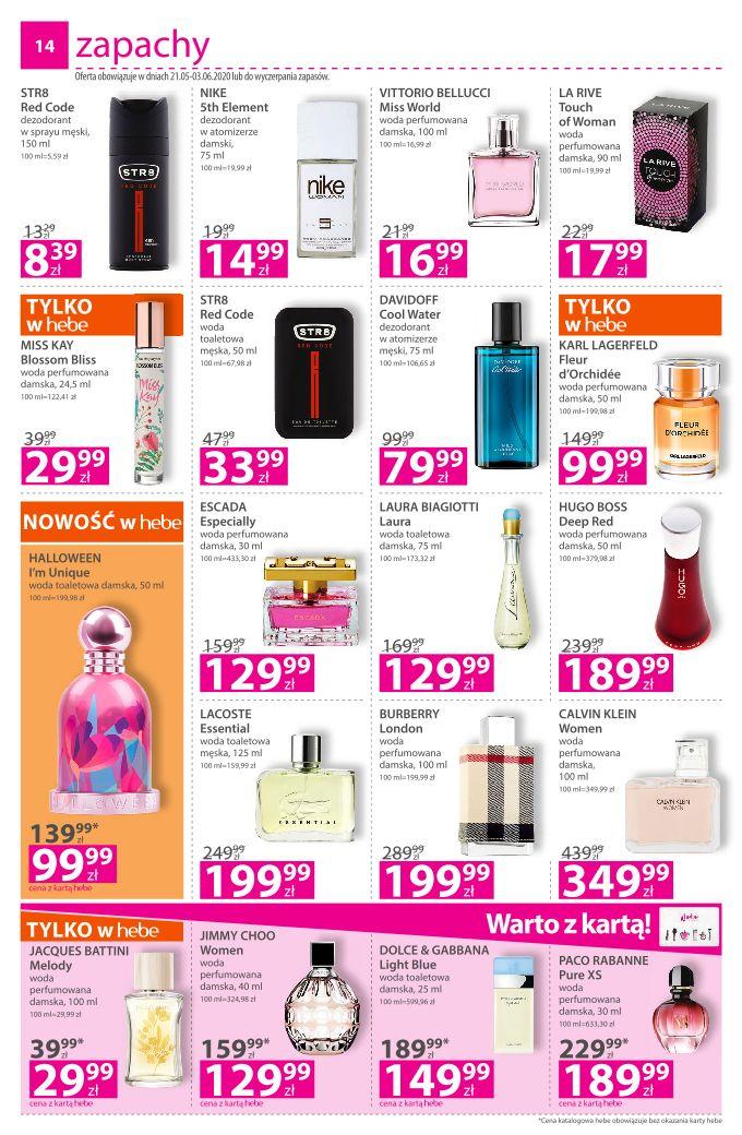 Gazetka promocyjna Hebe str. 14