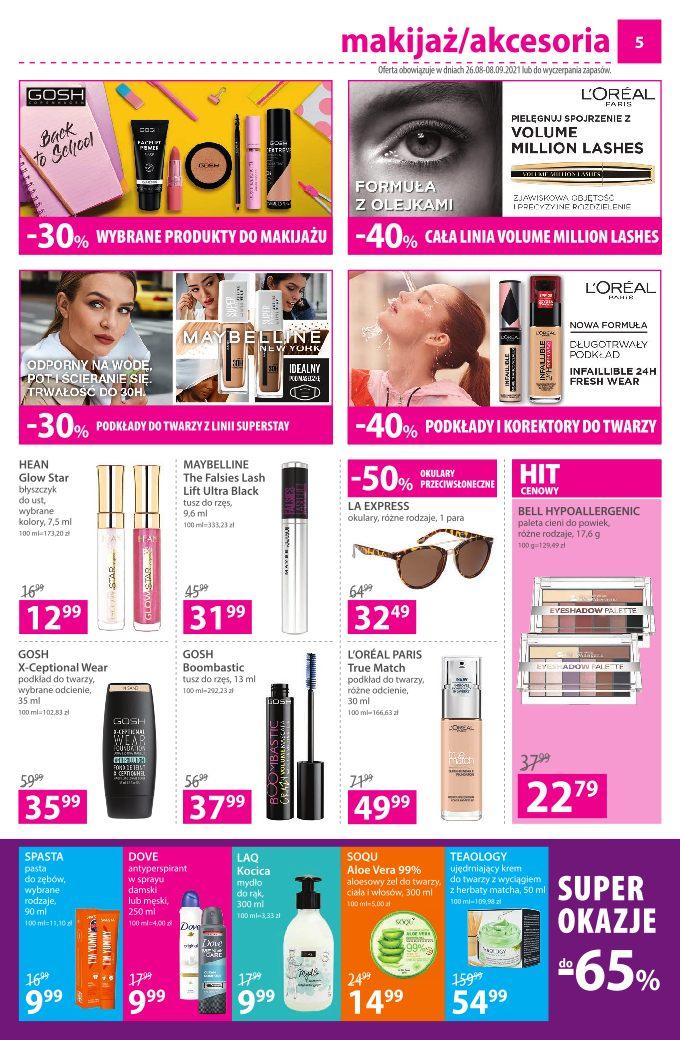 Gazetka promocyjna Hebe str. 5