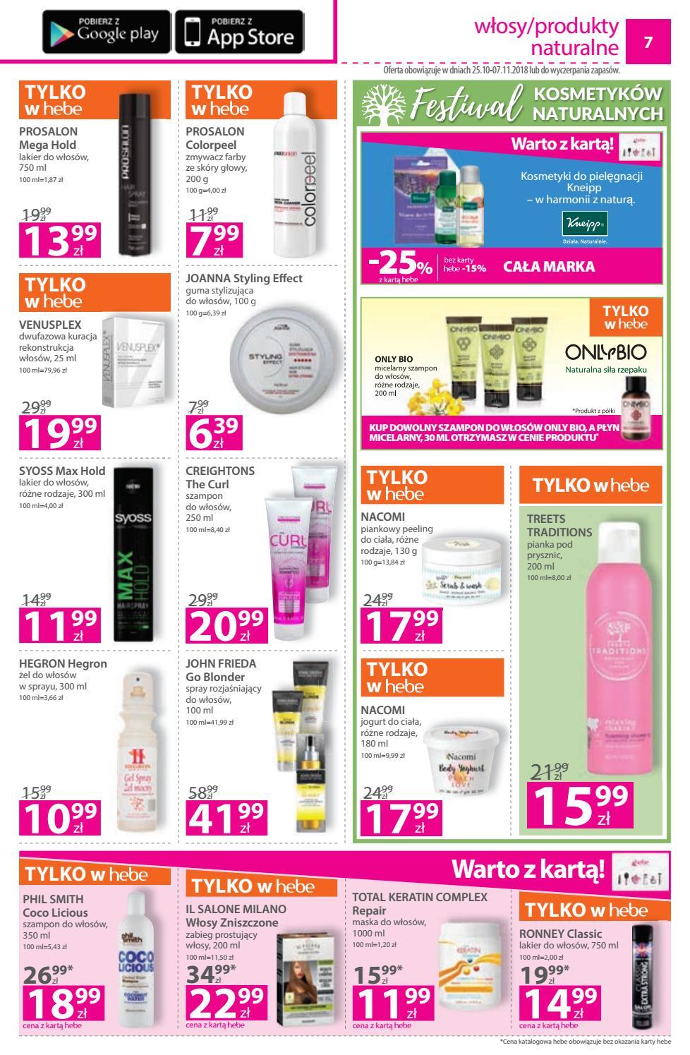 Gazetka promocyjna Hebe str. 7