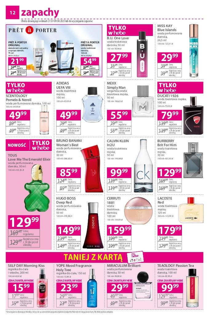 Gazetka promocyjna Hebe str. 12
