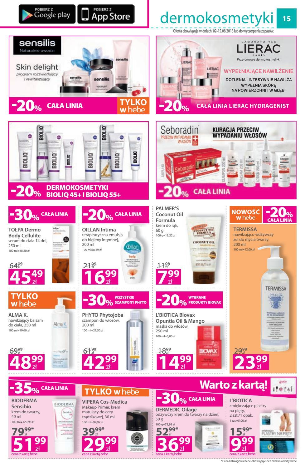 Gazetka promocyjna Hebe str. 15