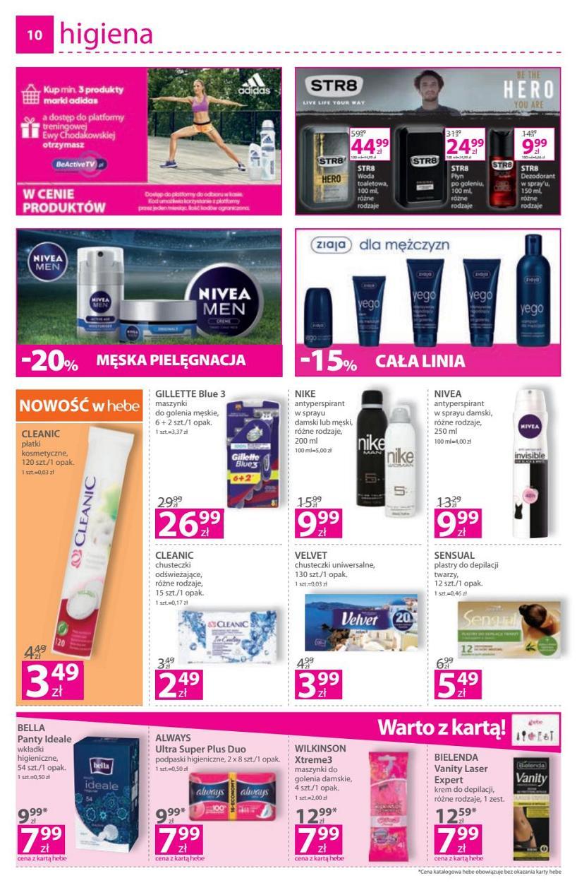 Gazetka promocyjna Hebe str. 10