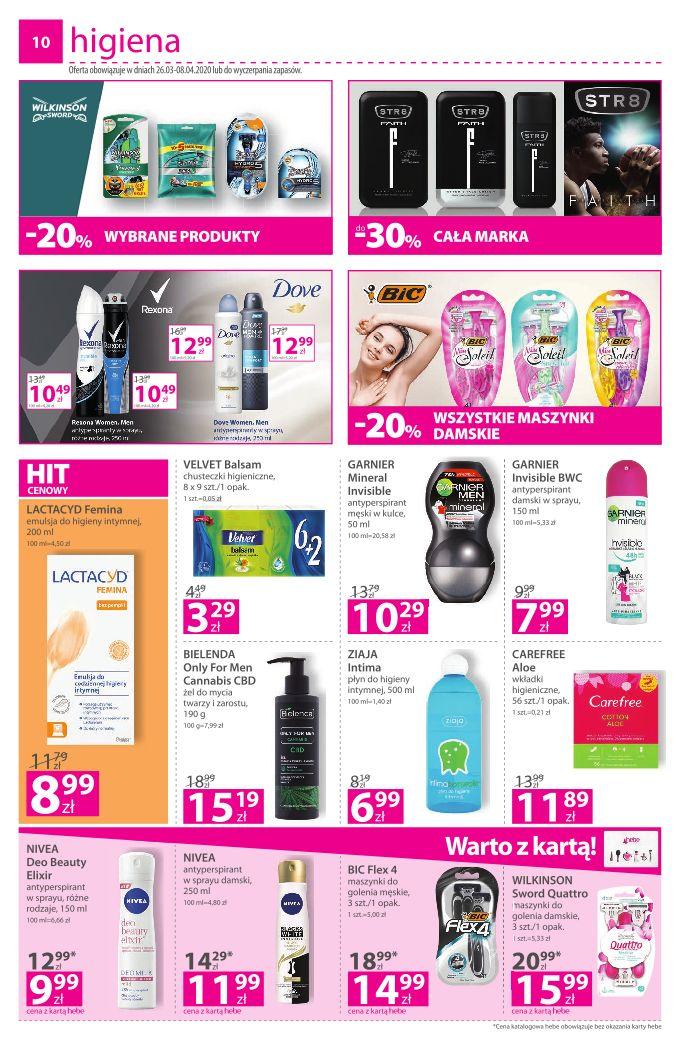 Gazetka promocyjna Hebe str. 10