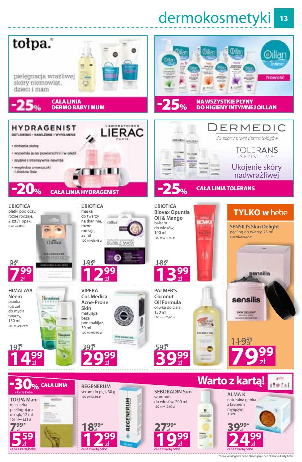 Gazetka promocyjna Hebe str. 13