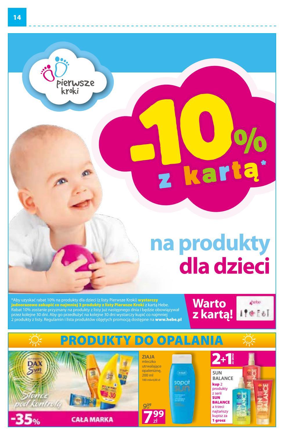 Gazetka promocyjna Hebe str. 14