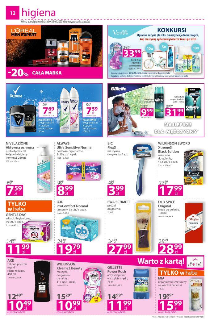 Gazetka promocyjna Hebe str. 12