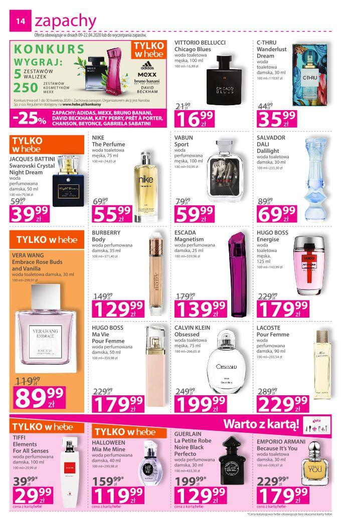 Gazetka promocyjna Hebe str. 14