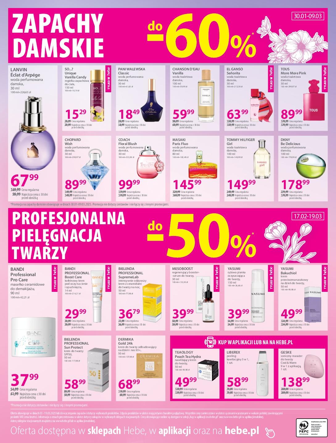 Gazetka promocyjna Hebe str. 2